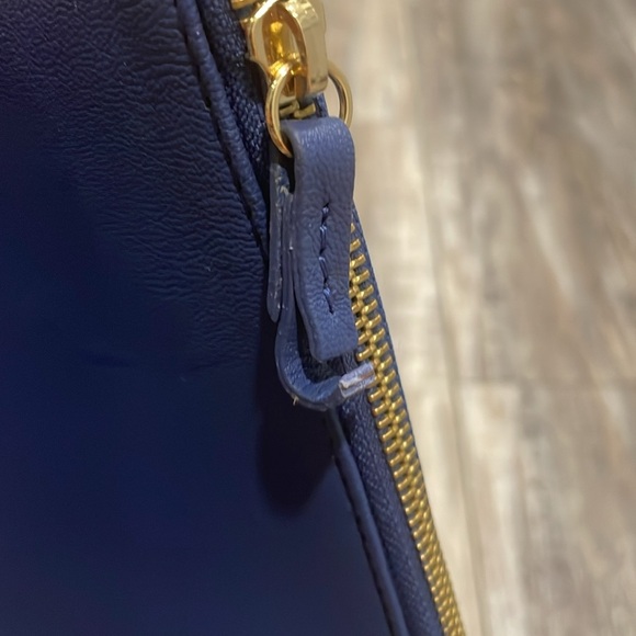 Thacker Gia Pouch wristlet only blue - Picture 2 of 5